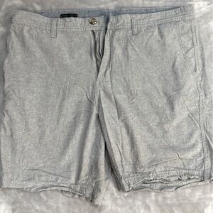 14th & Union Lightweight, Light Blue Cotton Shorts, Size 38 w/ 8.5” Inseam